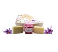 Coffret cadeau femme savons français BIO "Bain de Cléopâtre" n°4 BIO Coffret Soin du corps Soin visage anti gaspi