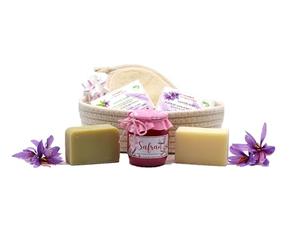 Coffret cadeau femme savons français BIO "Bain de Cléopâtre" n°4 BIO Coffret Soin du corps Soin visage anti gaspi