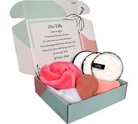Coffret Cadeau Femme Soin Beauté Spa avec Message Personnalisé pour Offrir, Set de Démaquillage 7 produits Original et Utile, Idee Box Cadeau Bien Etre Anniversaire, Noel, Fete des Meres