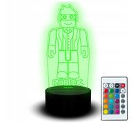Coffret Cadeau Figurine Roblox Robux Avec Veilleuse Led Pour Enfants
