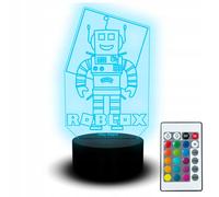 Coffret Cadeau Figurine Roblox Robux Avec Veilleuse Led Pour Enfants