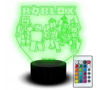 Coffret Cadeau Figurine Roblox Robux Avec Veilleuse Led Pour Enfants