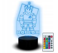 Coffret Cadeau Figurine Roblox Robux Avec Veilleuse Led Pour Enfants