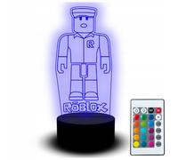 Coffret Cadeau Figurine Roblox Robux Avec Veilleuse Led Pour Enfants