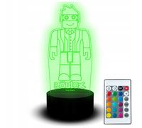 Coffret Cadeau Figurine Roblox Robux Avec Veilleuse Led Pour Enfants