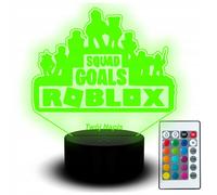 Coffret Cadeau Figurine Roblox Robux Avec Veilleuse Led Pour Enfants