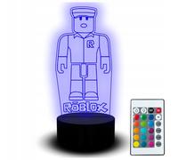 Coffret Cadeau Figurine Roblox Robux Avec Veilleuse Led Pour Enfants