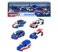 Coffret Cadeau French Touch Bleu 5 Véhicules - MAJORETTE - Modèles français exclusifs - Échelle 1/64 - Dès 3 ans