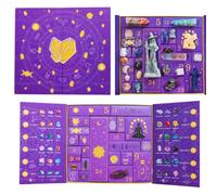 Coffret cadeau Halloween avec compte à rebours Reiki - La magie de la guérison et du transfert d'énergie, calendrier de l'Avent avec pierres et cristaux de guérison, contient 24 cadeaux pour Halloween