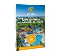 Coffret cadeau - Homair - Séjour 1 à 7 nuits - 2 à 6 personnes - Camping 4 et 5 étoiles