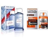 Coffret Cadeau Homme - Daniel Hechter Eau De Parfum Couture Sport + Un Soin Hydratant Anti-Fatigue 24h