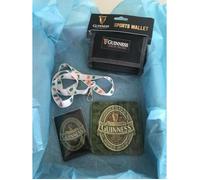 Coffret Cadeau Homme Portefeuille Guinness Noir A Scratch et 3 goodies offerts