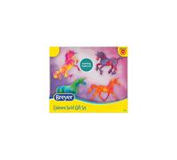 Coffret cadeau Horses Stablemates Unicorn Swirl | Ensemble de 4 licornes | chelle 1:32 | 3,75"" x 2,5"" | Jouet pour cheval | Mod le n 6912