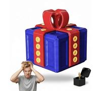 Coffret Cadeau Humoristique Adulte : Boîte à Surprise Farce et Attrape 3D - Figurine Doigt d'Honneur Inutile et Décalée pour Anniversaire, Noël, Fêtes (Majeur)