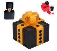 Coffret Cadeau Humoristique Adulte,Boîte à Surprise Farce et Attrape 3D,Figurine Doigt d'honneur Inutile et Décalée pour Anniversaire,Coffrets Surprise pour Noël,Fêtes (C)