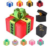 Coffret Cadeau Humoristique Adulte, Boite Cadeau Surprise Doigt, Coffrets Cadeaux Agaçant Imprimé en 3D, Coffrets Surprise pour Noël, Anniversaire (A)