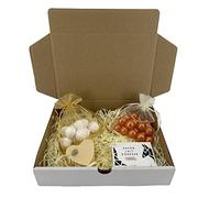 Coffret Cadeau kidparadise - Coffret Savon Coco - 10 perles de Bain Vanille - 10 boules effervescentes Coco