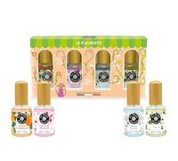 Coffret Cadeau Les Petits Plaisirs - Le Fleuriste - 4 Eaux de toilette florales 30ml - Fleur d’Oranger, Fleur de Cerisier, Musc Blanc & Jasmin - Fabriqué en France
