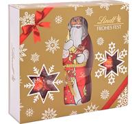 Coffret Cadeau Lindt Père Noël Chocolat Au Lait Et Garniture 450G