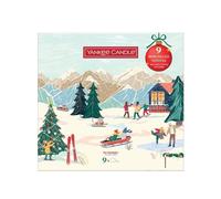 Coffret cadeau livre 9 mini bougies cire 31x6 cm