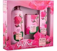 Coffret cadeau - lotion pour le corps, savon et crème pour les mains de Rose of Bulgaria Rosen