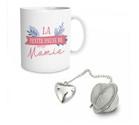 Coffret Cadeau - Mamie - mug et boule à thé
