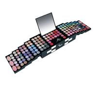 Coffret Cadeau Maquillage - GLOSS - Palette Waterfall - 120 Ombres à Paupières - 22 Baumes à Lèvres - 6 Blushs