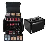 Coffret cadeau maquillage mallette Fashion - 44pcs - GLOSS - Rose