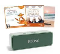 Coffret Cadeau - Méditation et Bien-être - Christophe André - Matthieu Ricard + Lecteur Prose - Simple d'utilisation