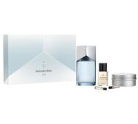 Coffret Cadeau Mercedes-Benz Air LSA - Ensemble de Cologne pour Hommes - Huile Capillaire, Gel Douche, Parfums pour Hommes - 5 Pièces