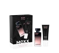 Coffret cadeau MEXX noir pour elle 2 PICE eau de toilette 30 ml et gel...