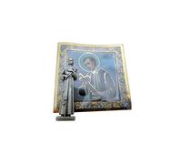 Coffret cadeau miniature Saint G rard, petite statue et carte de pri re, 2,5 cm de long