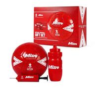 Mitre Coffret cadeau 2526 Football unisexe pour adulte Rouge/Blanc Taille 4