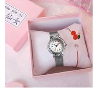 Coffret Cadeau Montre Femme Fille Copine Cherie - Coffret Montre Chic - 2pcs Bracelets Femmes - Collier femme élégante