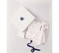 Coffret cadeau naissance en coton brodé Petit Bateau - multicouleur - Taille 6 mois 6M multicouleur