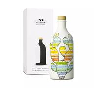 Coffret cadeau Orcio en céramique Figue avec huile d'olive extra vierge Muraglia 500 ml