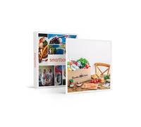 - Coffret Cadeau Panier à cuisiner Recettes et Cabas pour 4 personnes avec 3 délicieuses recettes-Gastronomie