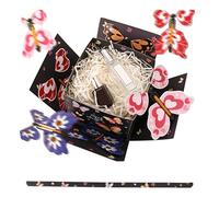 Coffret cadeau papillon Coffret papillon volant Coffret cadeau fête papillon Coffret cadeau créatif Saint Valentin, Coffret anniversaire surprise délicat. Coffret cadeau expl