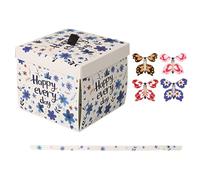 Coffret cadeau - Papillon en papier | 12,7 cm | Boîte cadeau papillon avec papillons volants | Cadeau créatif de Saint-Valentin | Surprise inoubliable pour la famille, les amis et les amoureux