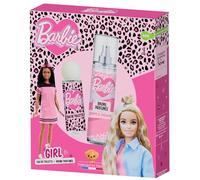 Coffret cadeau parfum enfant GIRL eau de toilette + brume senteur coco-vanille-fleurs blanches Fabriquée en France Barbie™ @2025 Mattel.