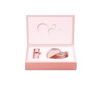 Coffret Cadeau Parfum et Rouge à Lèvres pour Femme, Ensemble Luxe Eau de Parfum et Lipstick Matte, Idéal pour Saint-Valentin, Anniversaire, Parfum Feminin et Maquillage (A)