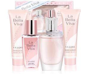 Coffret Cadeau Parfums Femme | Coffrets de Soins de la Peau:Eau de Parfum, Gel Douche, Lait pour le Corps | Cadeaux de Noël, Anniversaires, Pour Votre mère, Votre Petite Amie, Vos Collègues