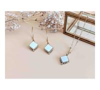 Coffret cadeau parure losange nacre