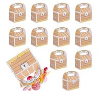 Coffret Cadeau Pirate 12 Pièces, Coffres Trésor Pirate pour Fêtes, Boîtes Cadeaux Thématiques pour Bonbons, Chocolats, et Petits Cadeaux, Parfaites pour Anniversaires et Chasses au Trésor