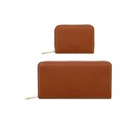 Gallantry Coffret Cadeau Portefeuille et Porte-cartes Femme Marron