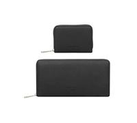 Gallantry Coffret Cadeau Portefeuille et Porte-cartes Femme Noir