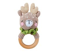 Coffret Cadeau Pour,1 Paquet,Hochet,Jouet,3 Pièces/Ensemble,Attache-Sucette Avec Crochet Tewindsor Adapté Aux Bébés De 0 À 12 Mois Qxoj - Type Vf