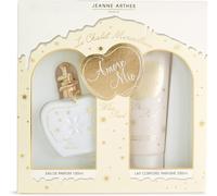 Coffret Cadeau Pour Femme - Amore Mio White Pearl - Eau De Parfum 100 Ml + Lait Corps 200 Ml - Parfum Vanille Musc - Fabriqué Et Conditionné En France À Grasse