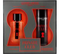 Coffret Cadeau Pour Homme - Private Club - Eau De Toilette 100 Ml + Déospray 200 Ml - Parfum Tonka Vétiver - Fabriqué Et Conditionné En France À Grasse