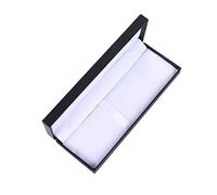 Coffret cadeau pour stylo plume pour étui - Couleur noire - Pour stylo à bille - Stylo à bille gel - Décoration pour bijoux - Boîte cadeau avec coussin - Boîte à crayons vide